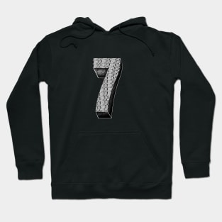 'Lucky Number 7' Awesome Lucky Number Gift Hoodie